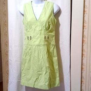 Neon Green Willi Smith Dress